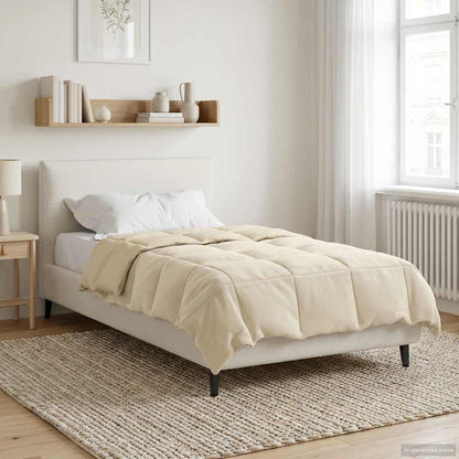 Duvet Invernale 140 x 200 cm Inverno Crema Traspirante