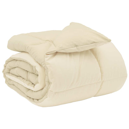 Duvet Invernale 200 x 200 cm Inverno Crema Traspirante