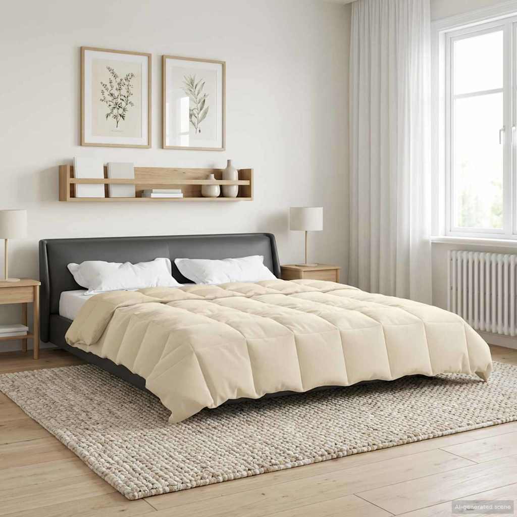 Duvet Invernale 200 x 220 cm Inverno Crema Traspirante