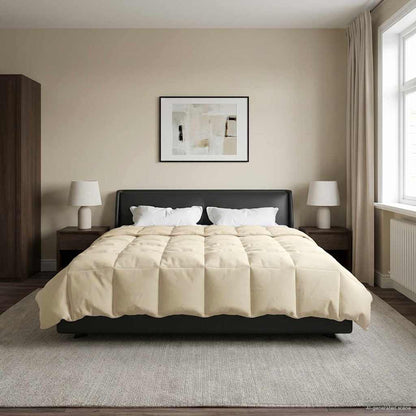 Duvet Invernale 220 x 240 cm Inverno Crema Traspirante
