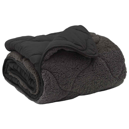 Piumino Letto Estivo 135 x 200 cm Estate Antracite Traspirante