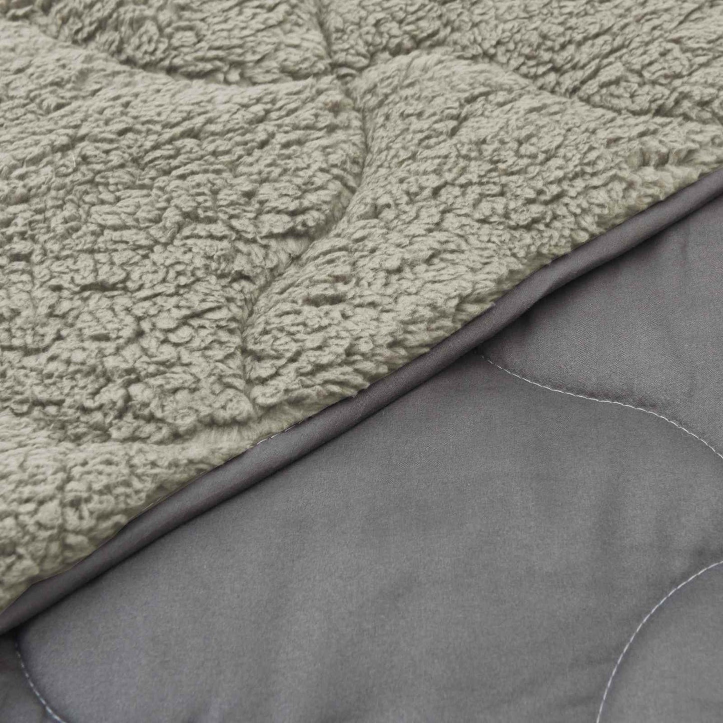 Piumino Letto Estivo 220 x 260 cm Estate Grigio chiaro