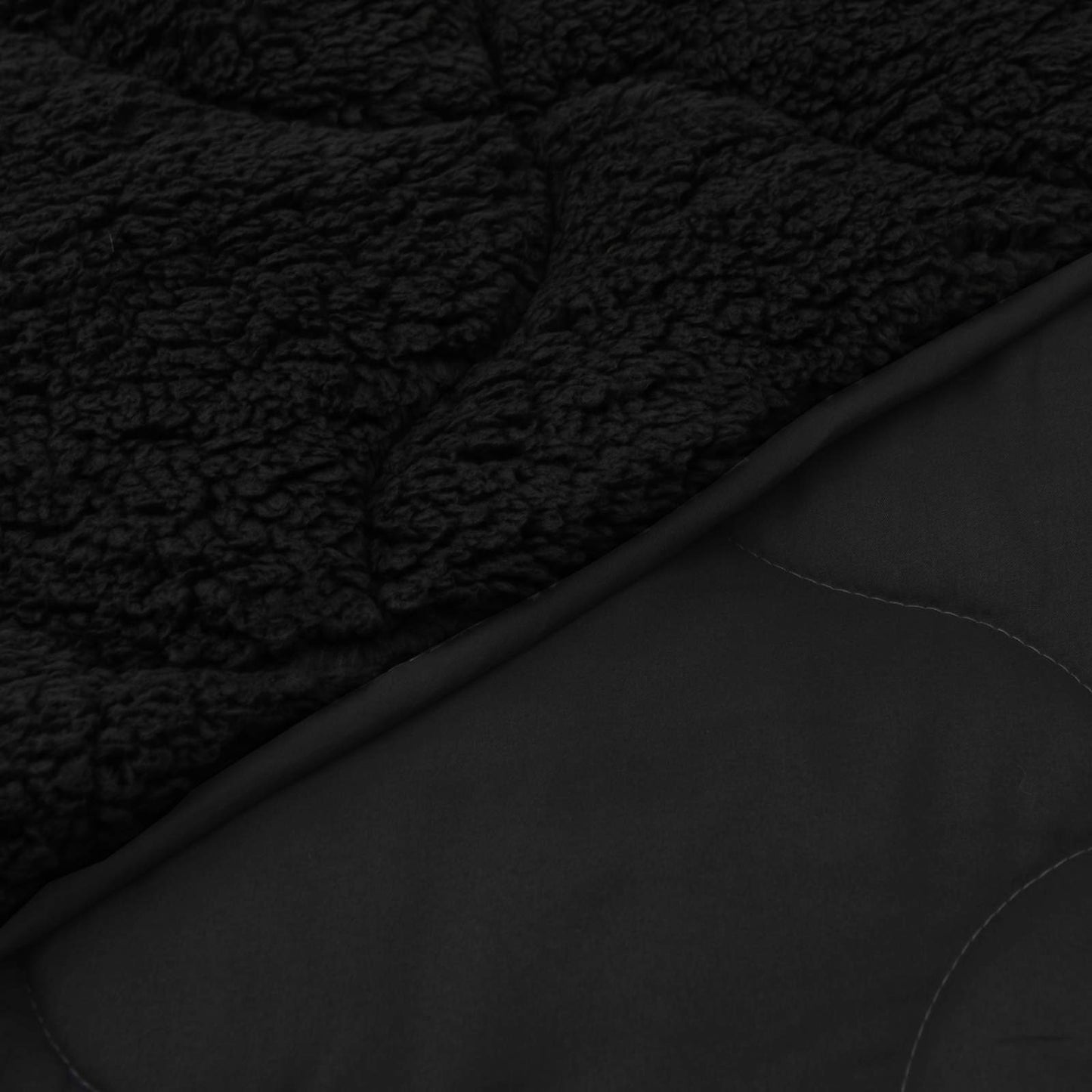 Piumino Letto Estivo 200 x 240 cm Estate Nero Traspirante