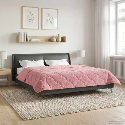 Piumino Letto Estivo 200 x 200 cm Estate Rosa Traspirante