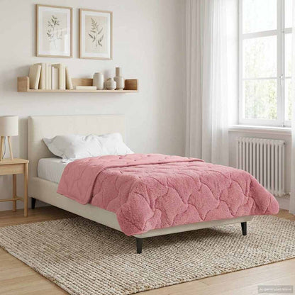 Piumino Letto Estivo 135 x 200 cm Estate Rosa Traspirante