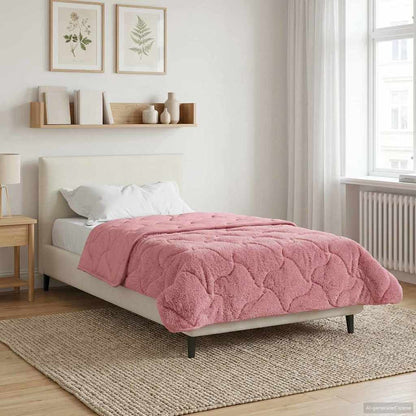Piumino Letto Estivo 155 x 220 cm Estate Rosa Traspirante