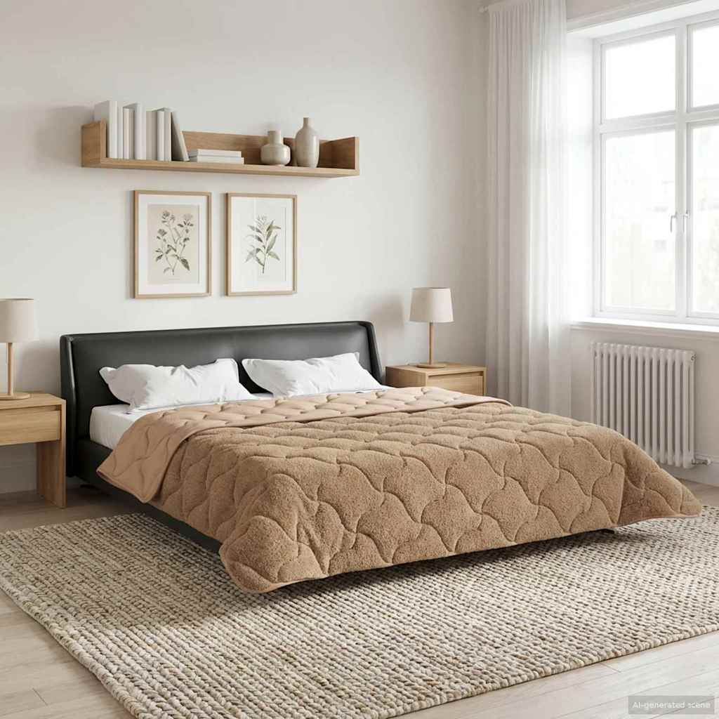 Piumino Letto Estivo 200 x 200 cm Estate Tortora Traspirante