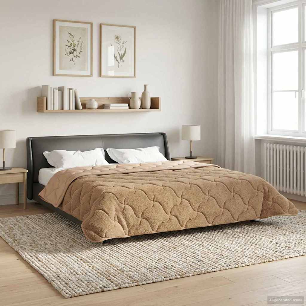 Piumino Letto Estivo 200 x 240 cm Estate Tortora Traspirante