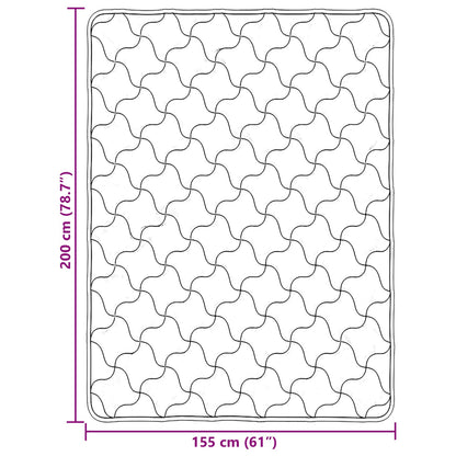Piumino Letto Estivo 155 x 200 cm Estate Crema Traspirante