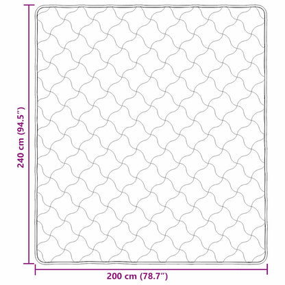 Piumino Letto Estivo 200 x 240 cm Estate Crema Traspirante