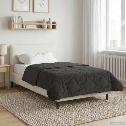Piumone Completo Annuale Trapuntato Antracite 155 x 200 cm