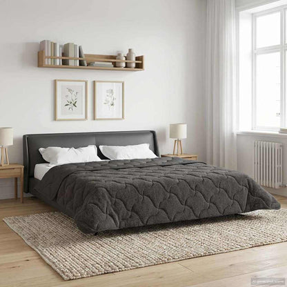 Piumone Completo Annuale Trapuntato Antracite 200 x 200 cm