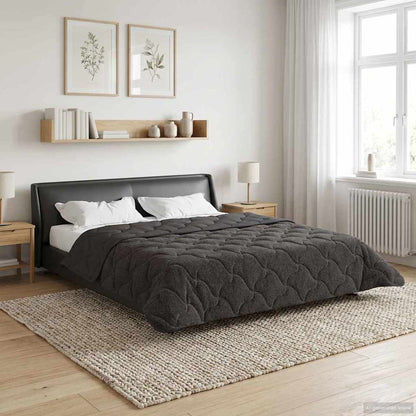 Piumone Completo Annuale Trapuntato Antracite 220 x 240 cm | homemem39