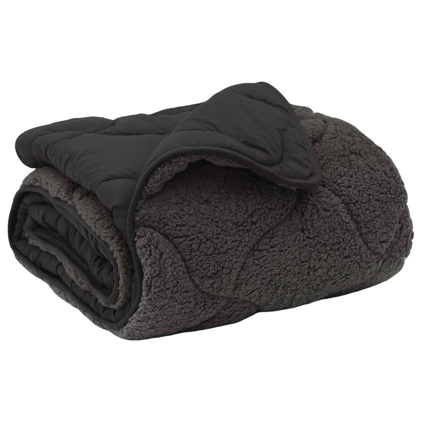 Piumone Completo Annuale Trapuntato Antracite 240 x 260 cm