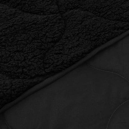 Piumone Completo Annuale Trapuntato Nero 135 x 200 cm