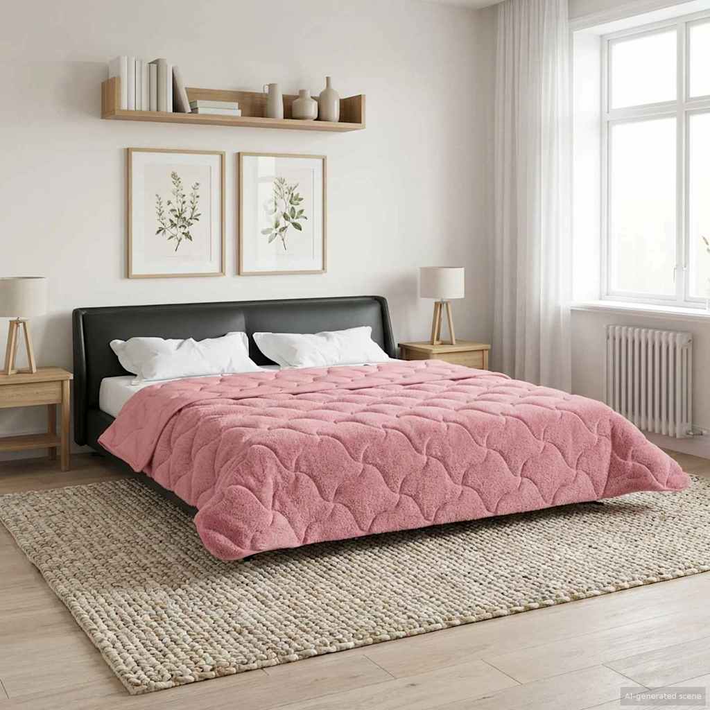 Piumone Completo Annuale Trapuntato Rosa 220 x 260 cm