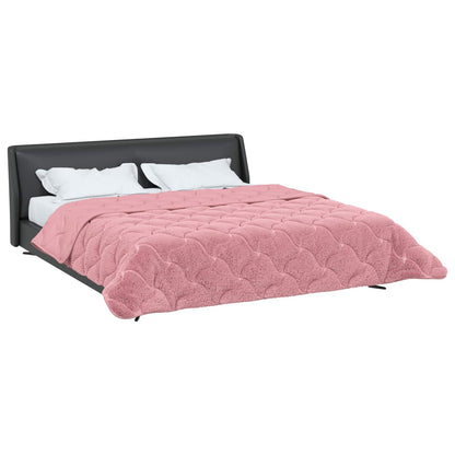 Piumone Completo Annuale Trapuntato Rosa 240 x 260 cm