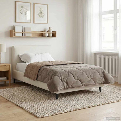 Piumone Completo Annuale Trapuntato Talpa 135 x 220 cm | homemem39