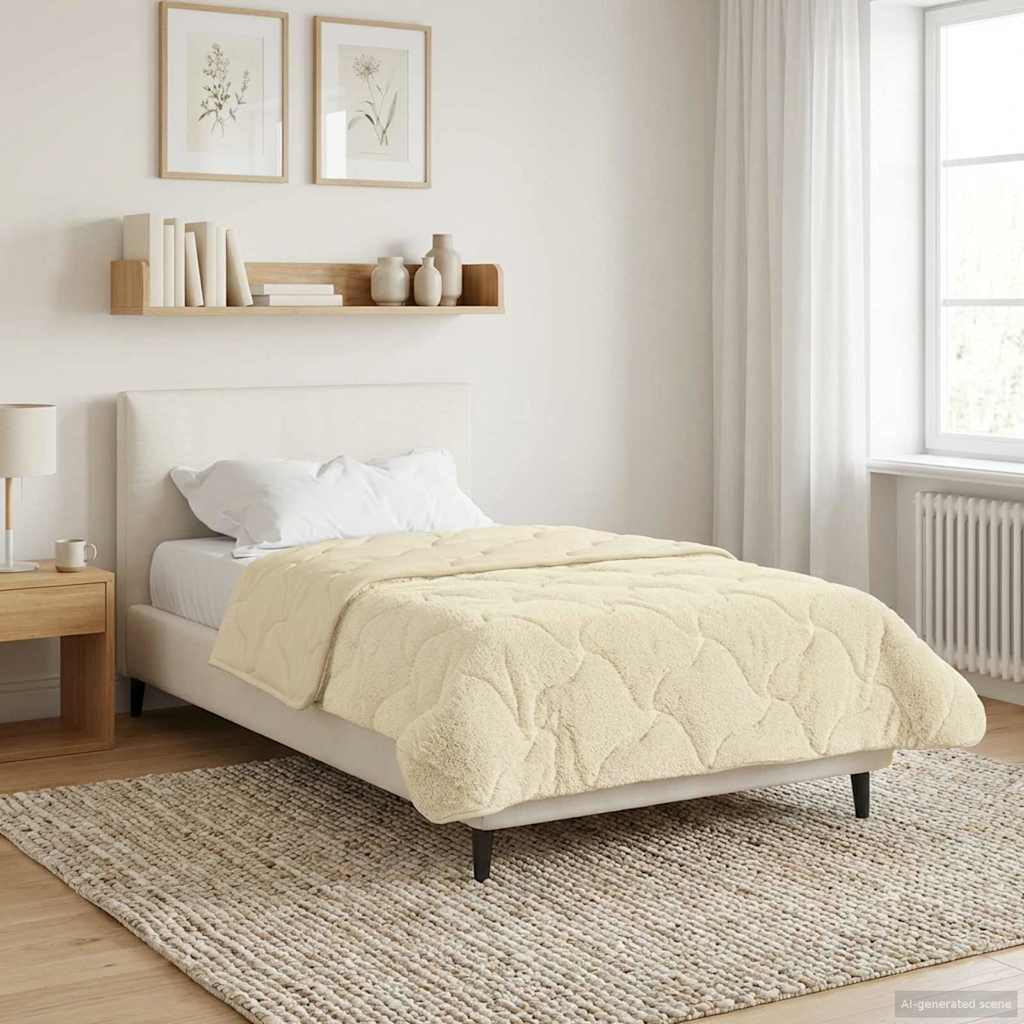 Piumone Completo Annuale Trapuntato Crema 140 x 200 cm
