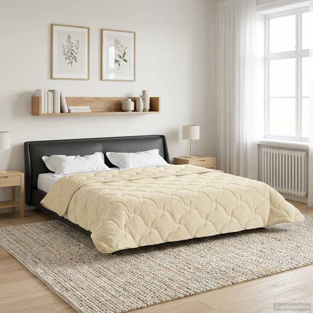Piumone Completo Annuale Trapuntato Crema 200 x 240 cm