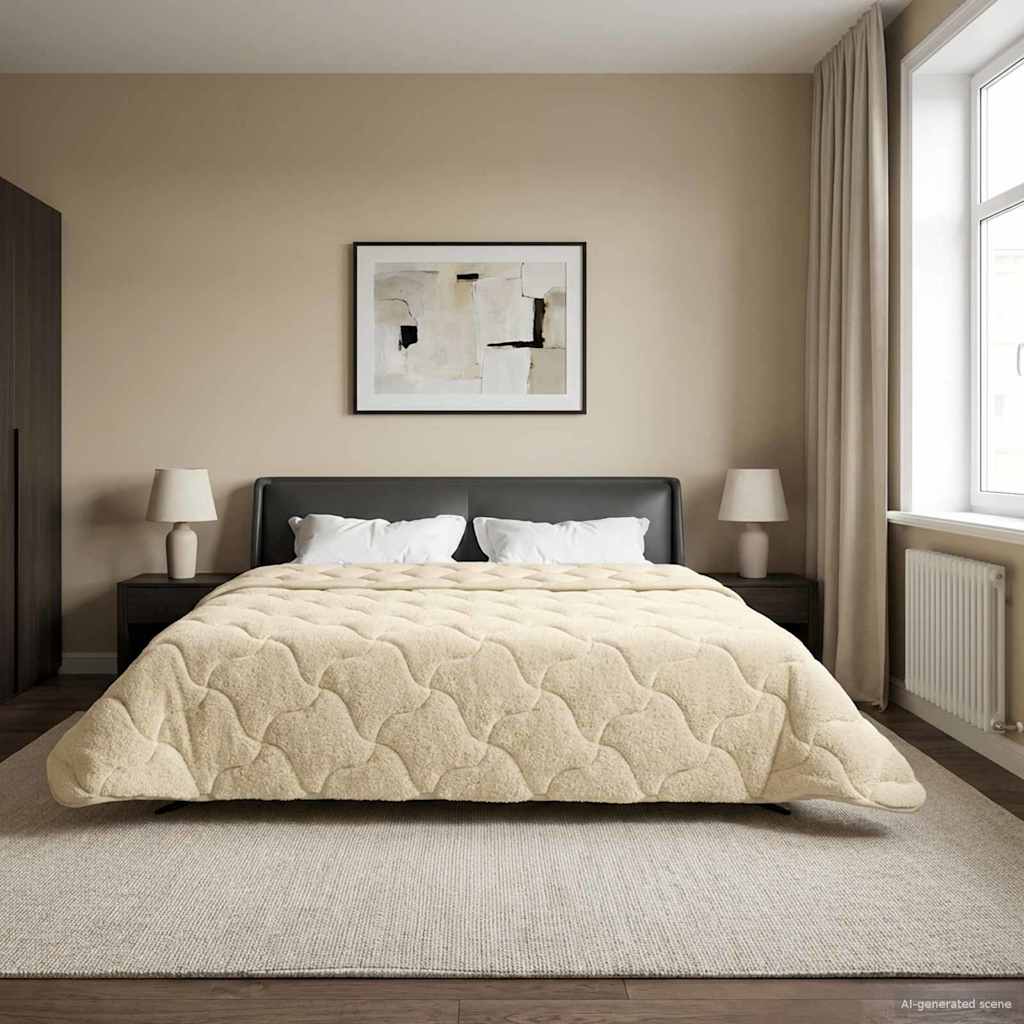 Piumone Completo Annuale Trapuntato Crema 200 x 240 cm