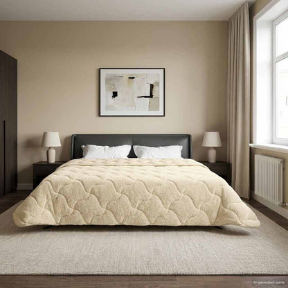 Piumone Completo Annuale Trapuntato Crema 200 x 240 cm
