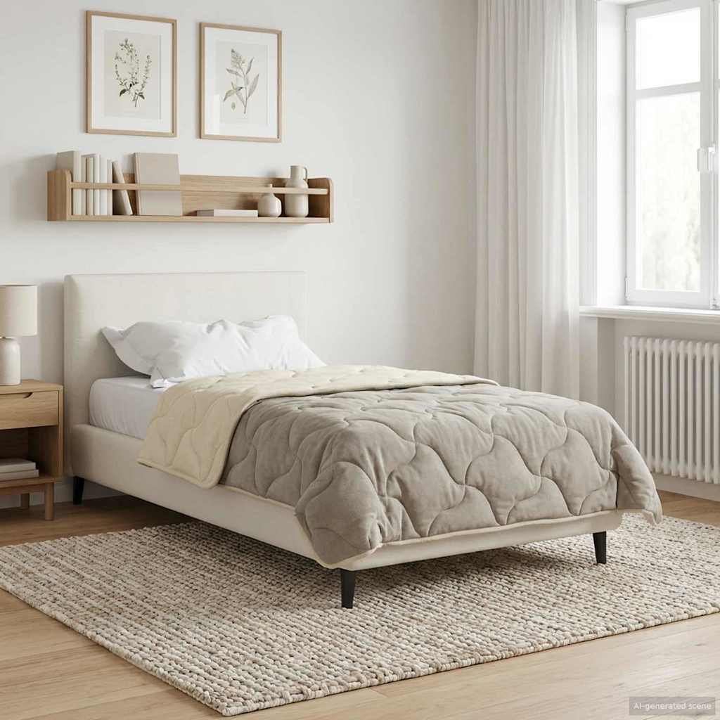 Piumone Completo Annuale Trapuntato Crema 155 x 220 cm