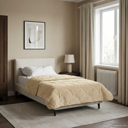 Piumone Completo Annuale Trapuntato Crema 155 x 220 cm