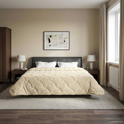 Piumone Completo Annuale Trapuntato Crema 200 x 220 cm
