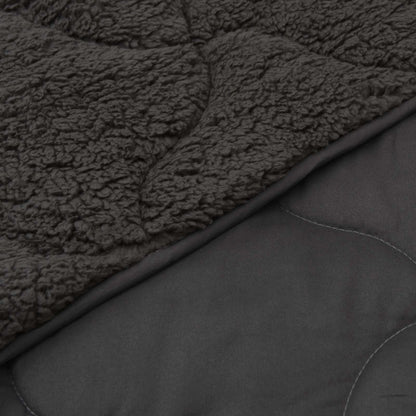 Duvet Invernale Trapuntato Antracite 200 x 240 cm