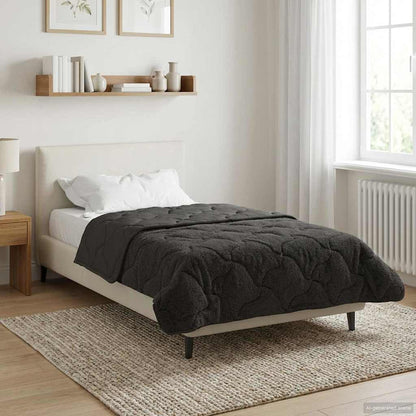 Duvet Invernale 135 x 200 cm Inverno Antracite Traspirante