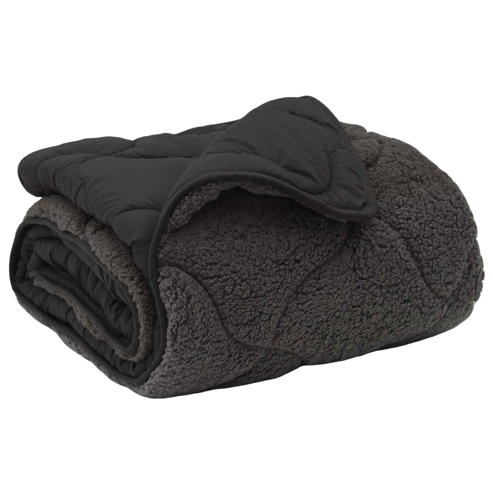 Duvet Invernale Trapuntato Antracite 155 x 220 cm | homemem39