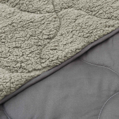 Duvet Invernale 140 x 220 cm Inverno Grigio chiaro Traspirante