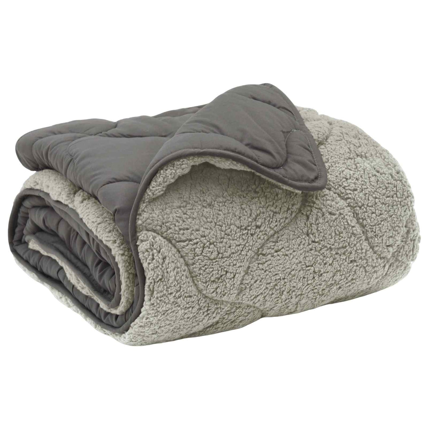 Duvet Invernale 220 x 260 cm Inverno Grigio chiaro Traspirante