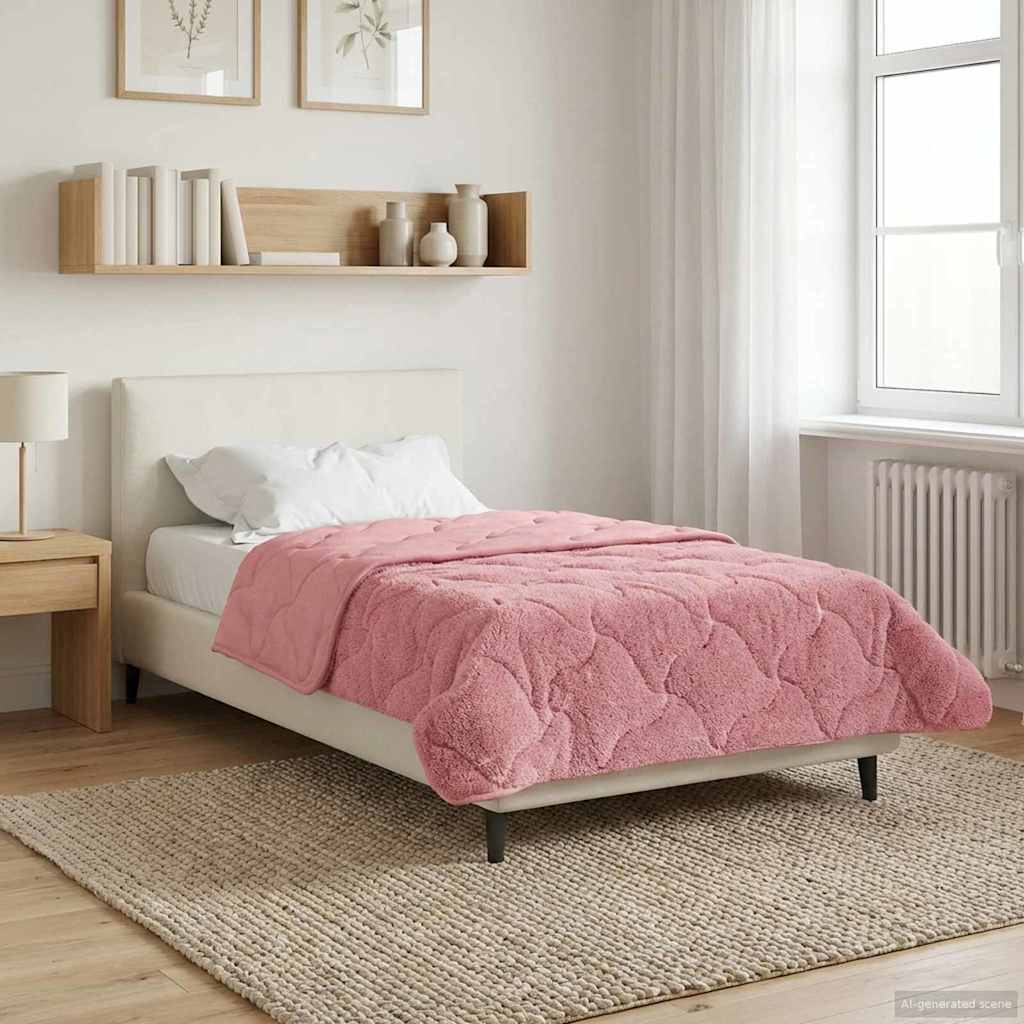 Duvet Invernale 155 x 200 cm Inverno Rosa Traspirante