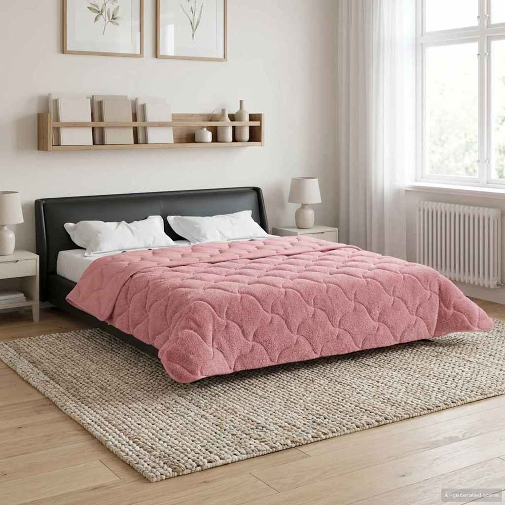 Duvet Invernale 200 x 220 cm Inverno Rosa Traspirante