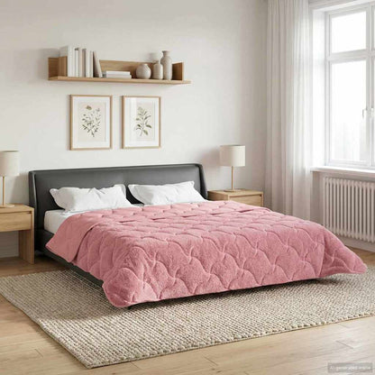 Duvet Invernale 240 x 260 cm Inverno Rosa Traspirante