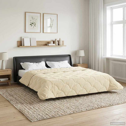 Duvet Invernale 220 x 260 cm Inverno Crema Traspirante