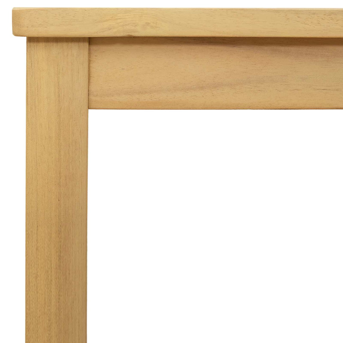Tavolino da salotto Acacia chiaro 45 x 45 x 36 cm