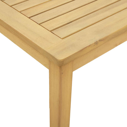 Tavolino da salotto Acacia chiaro 60 x 60 x 36 cm | homemem39