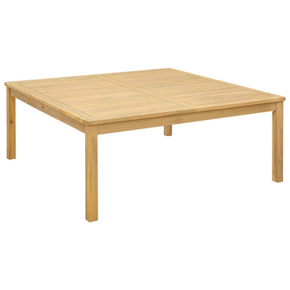 Tavolino da salotto Acacia chiaro 110 x 110 x 45 cm | homemem39