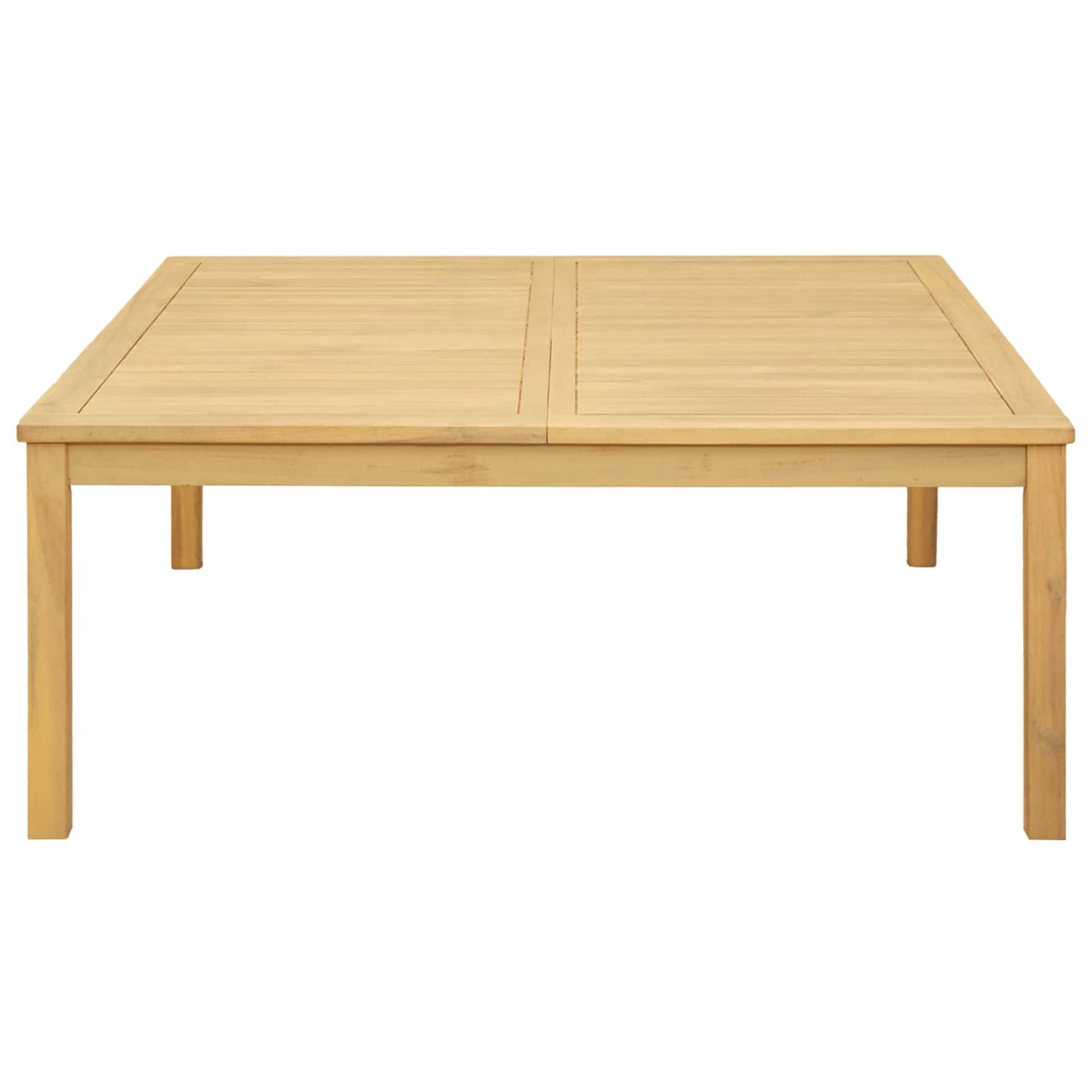 Tavolino da salotto Acacia chiaro 110 x 110 x 45 cm | homemem39