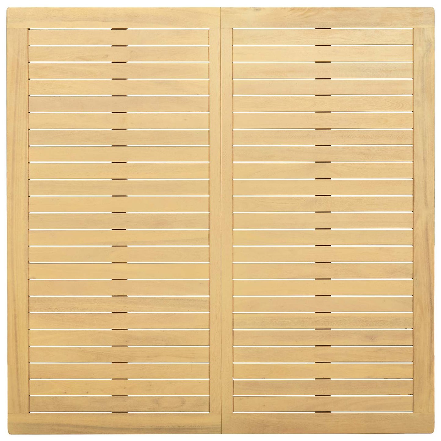 Tavolino da salotto Acacia chiaro 110 x 110 x 45 cm | homemem39