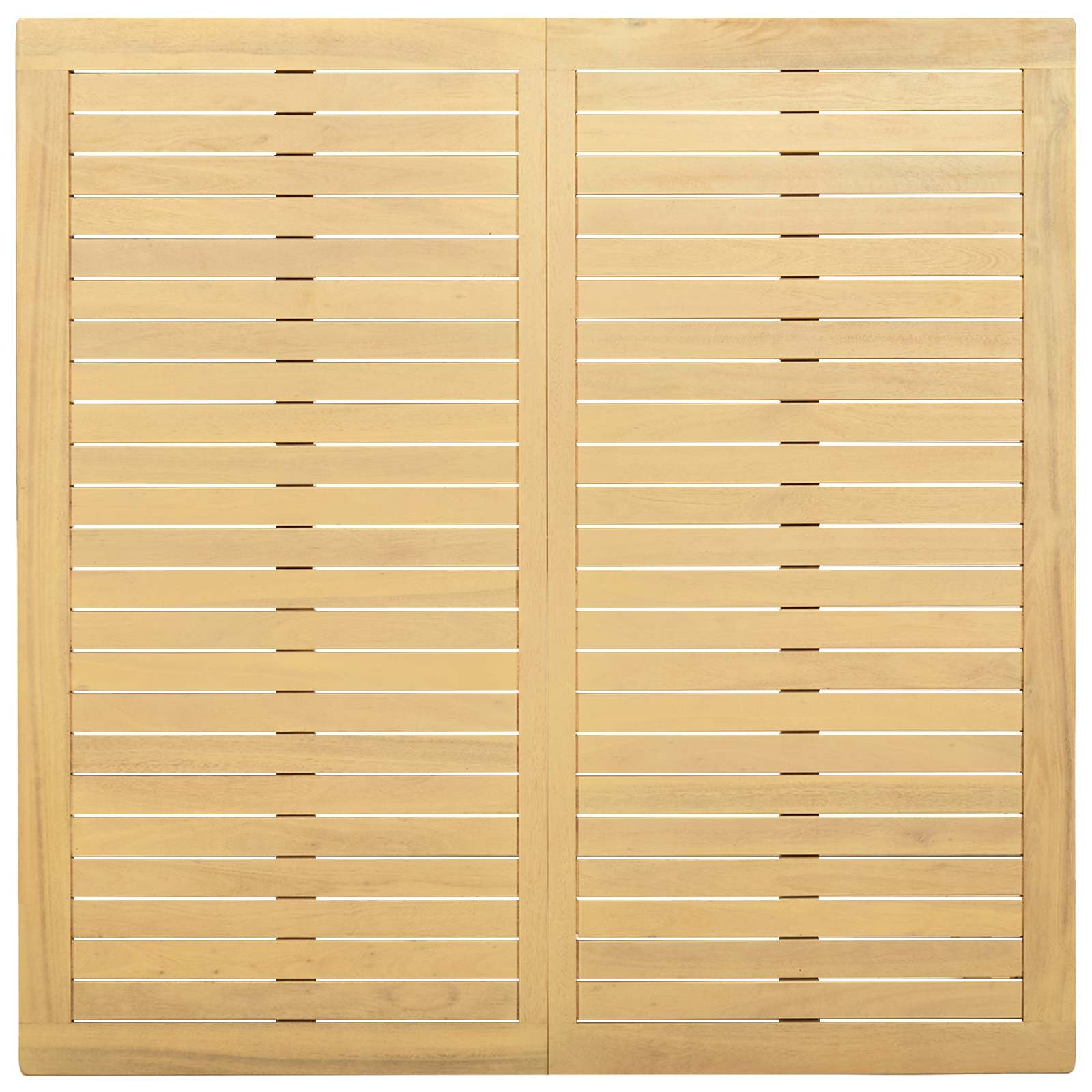 Tavolino da salotto Acacia chiaro 110 x 110 x 45 cm | homemem39