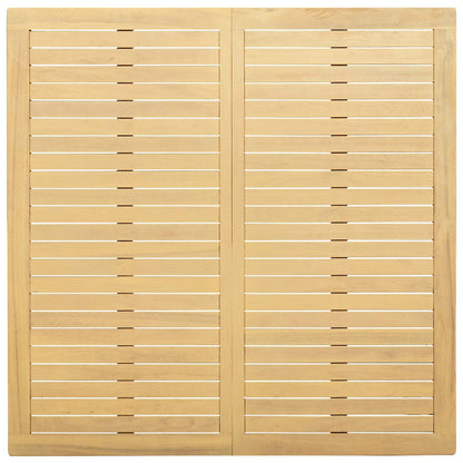 Tavolino da salotto Acacia chiaro 110 x 110 x 45 cm | homemem39