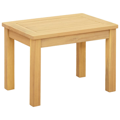 Tavolino da salotto Acacia chiaro 50 x 35 x 36 cm | homemem39