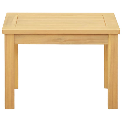 Tavolino da salotto Acacia chiaro 50 x 35 x 36 cm | homemem39