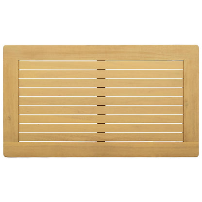 Tavolino da salotto Acacia chiaro 70 x 40 x 36 cm | homemem39