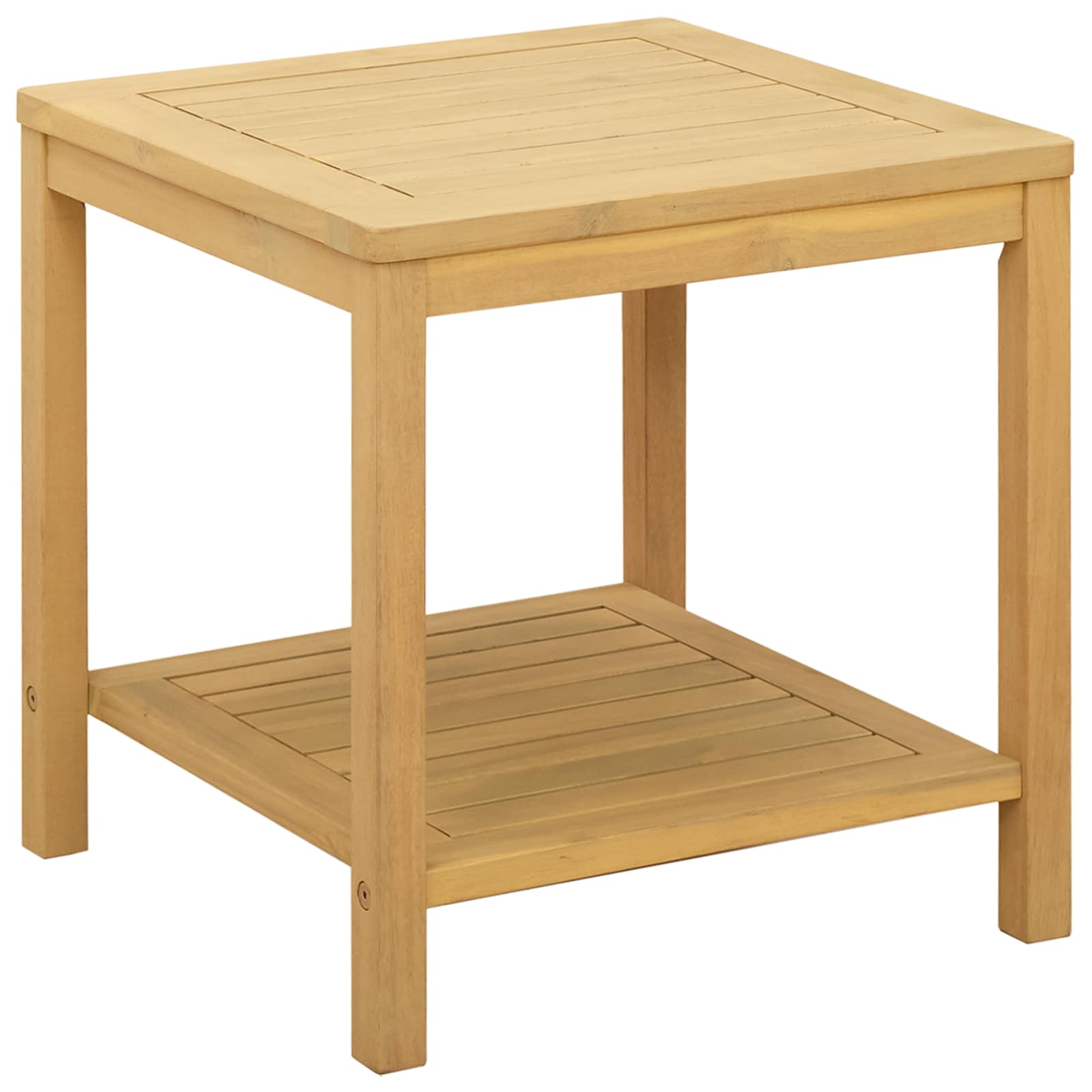 Tavolo laterale Olio Naturale 45 x 45 x 45 cm | homemem39