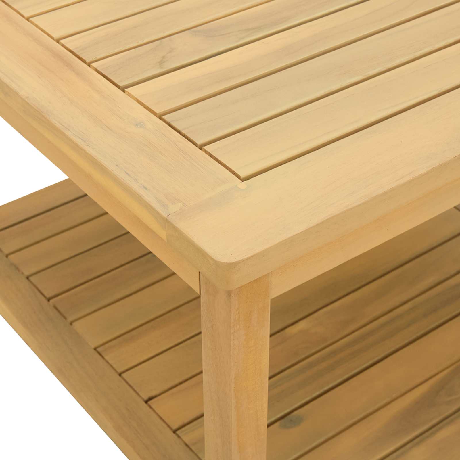 Tavolo laterale Olio Naturale 50 x 35 x 45 cm | homemem39